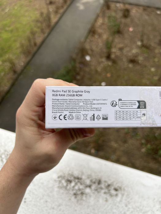 Tableta Redmi Pad SE 8 GB / 256 GB Sigilata