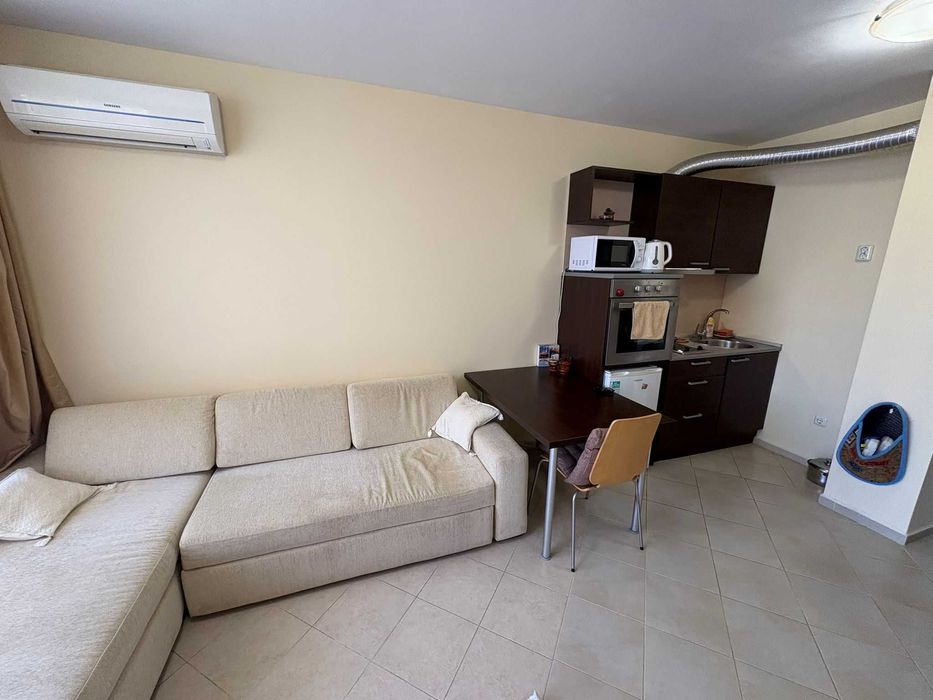 Обзаведен едностаен апартамент в централна част, к-с „Каскадас 2“