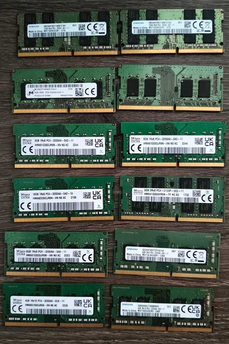 Lot Mémoire RAM DDR4 – 1x8Go + 15x4Go (2400MHz/2666MHz) – Marque Générique – Neuf