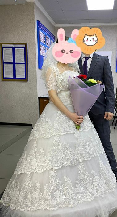 Продам свадебное платье