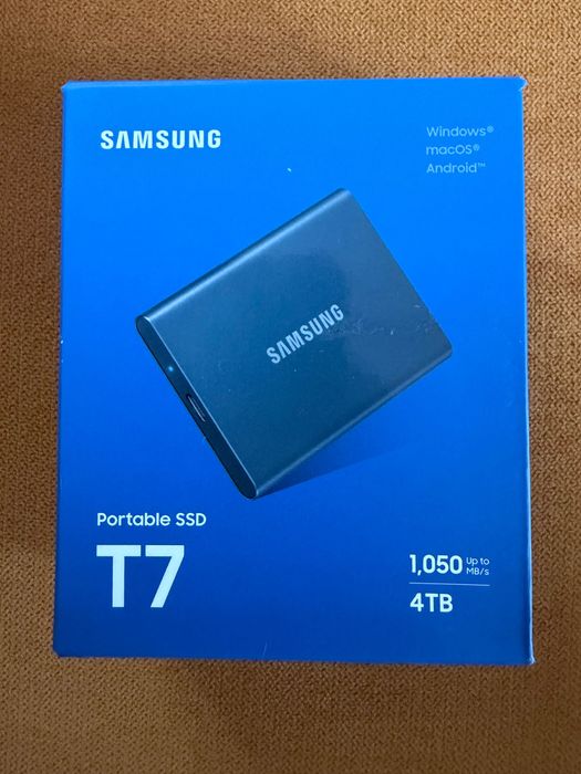 Samsung T7 Portable SSD 4TB