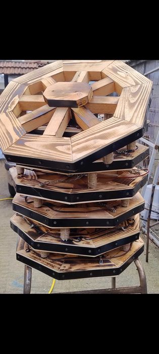 Дървени полилей за механи и заведения!