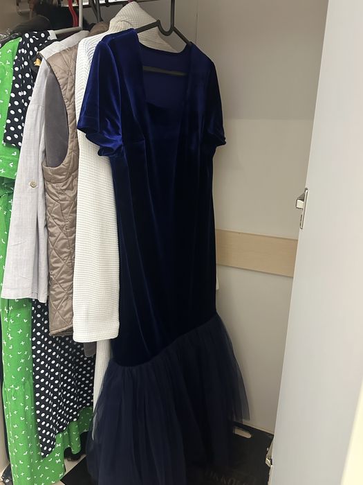 Платья парные для мамы и дочери. Көйлек.