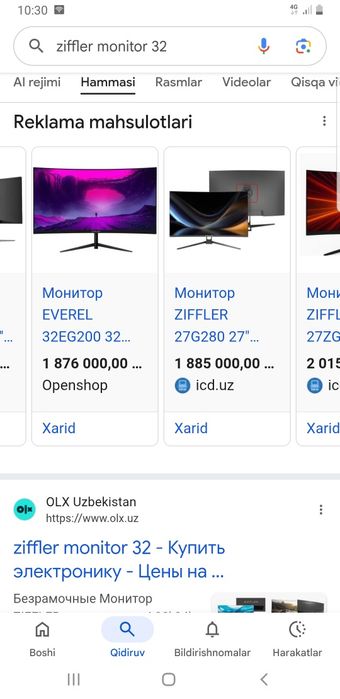 monitori kompyuter Zifler