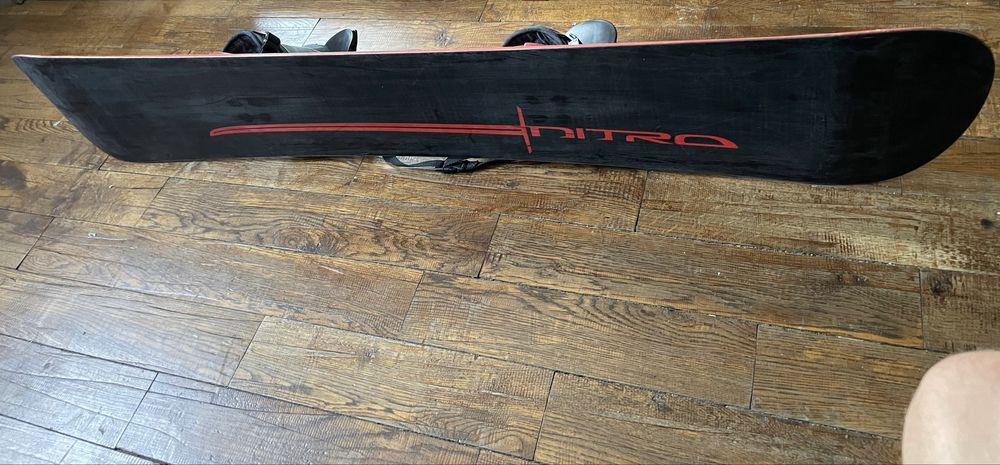 Placa snowboard nitro 163cm limited edition supernaturals