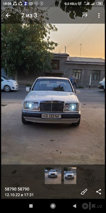 mersedes 124 ga prozrashni shafof siliq shisha