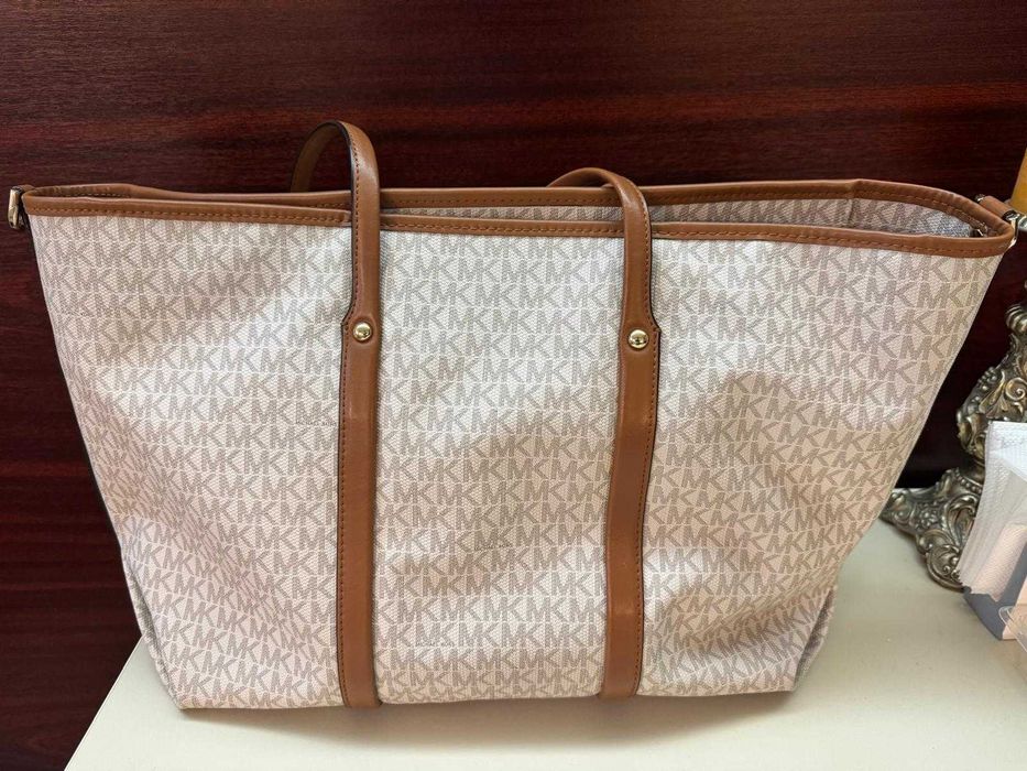 Geanta de piele naturala, canvas, bumbac-Stella McCartney, Michael Kors, Karl Lagerfeld, Guess