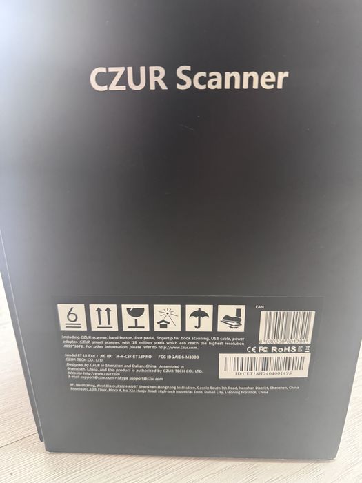 Vand scanner czur et18 pro nou desigilat