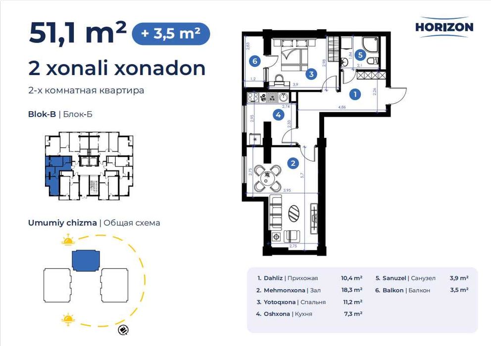 Tuzel mavzesida xonadon