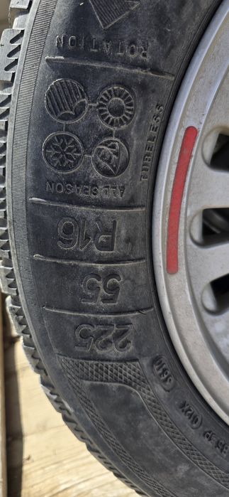 Титановые диски с покрышкой