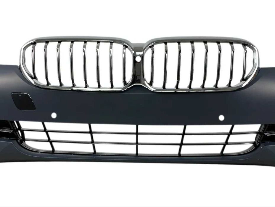 Предна броня за BMW G30 фейс (2020+) – Luxury Line с отвори, бмв г30