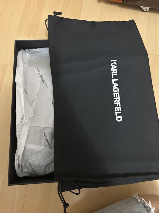 Sneakers Karl Lagerfeld Kapri Ikonici Negri – Noi, Neprobați, Pachet Complet
