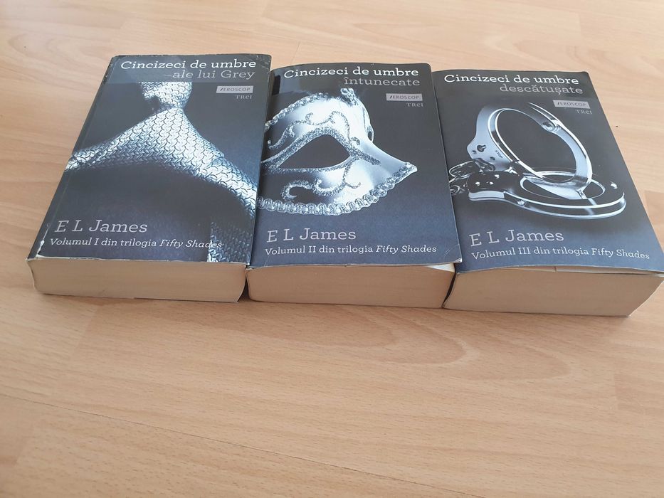 50 Shades of Gray - 3 cărți