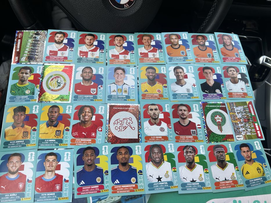 Schimb/Vand abtibilde Panini 2026