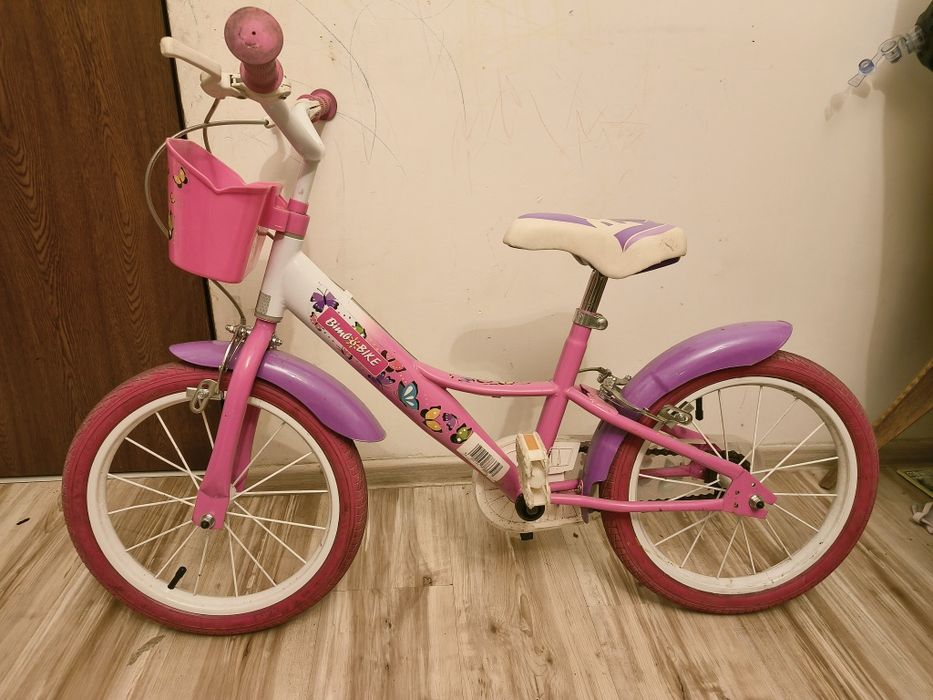 Bicicleta copii fetițe roti 16