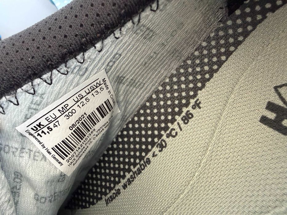 HAIX Black Eagle Safety 410 Gore-Tex''оригинални обувки 46 номер