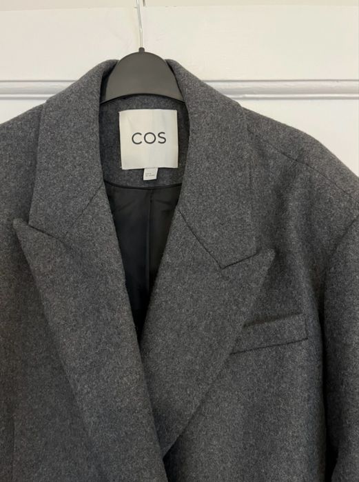 COS wool and cashmere blend oversized coat