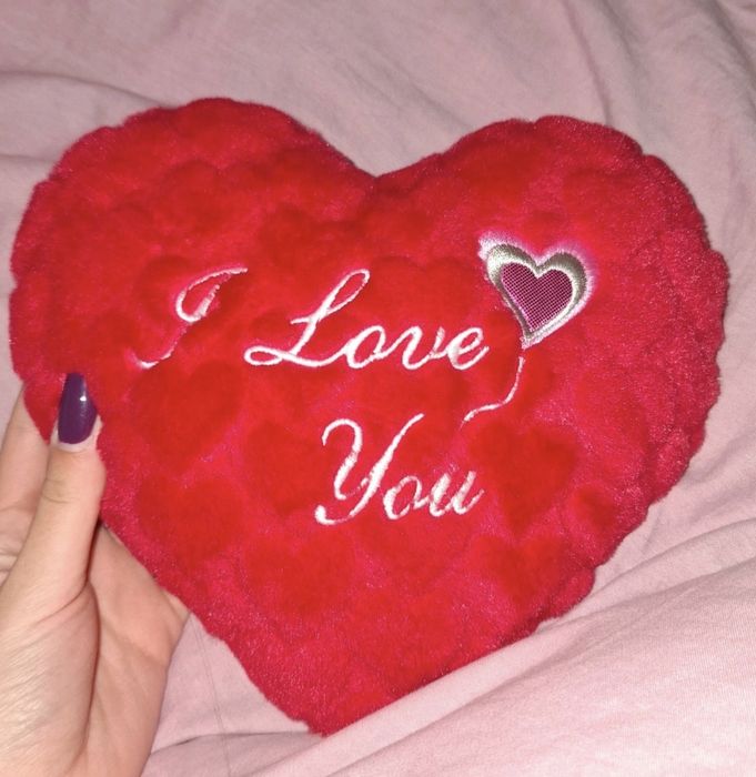 Pernă în formă de  inimă