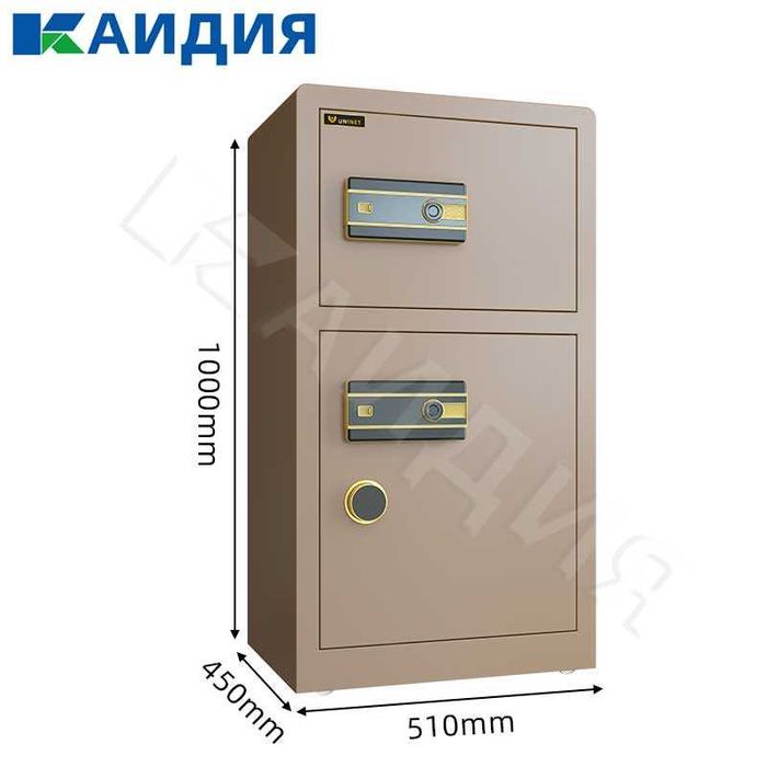 Smart seyf – WiFi сейф с отпечатком пальца, пароль+ключ, сигнализация