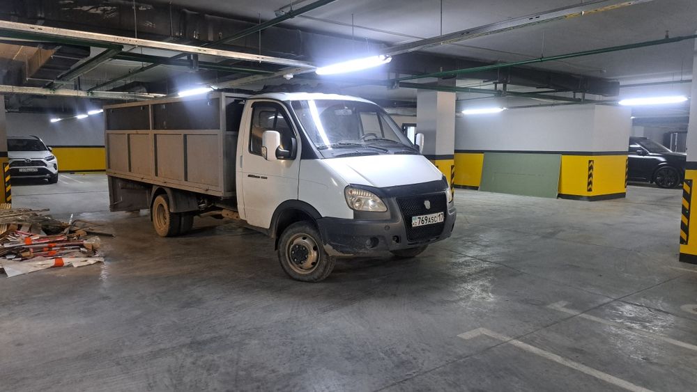 Паркинг выйвоз мусора