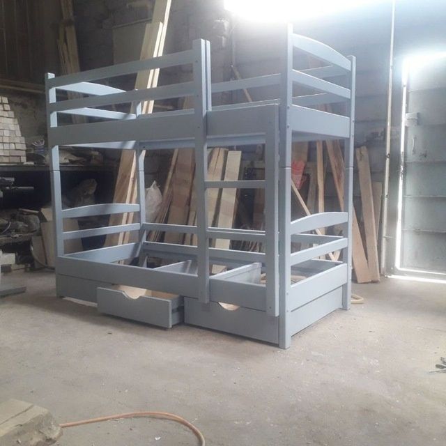 Двухъярусная кровать от цеха.
