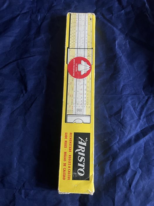 Юбилейна 100 год Аристо ARISTO сметачна логаритмична линийка