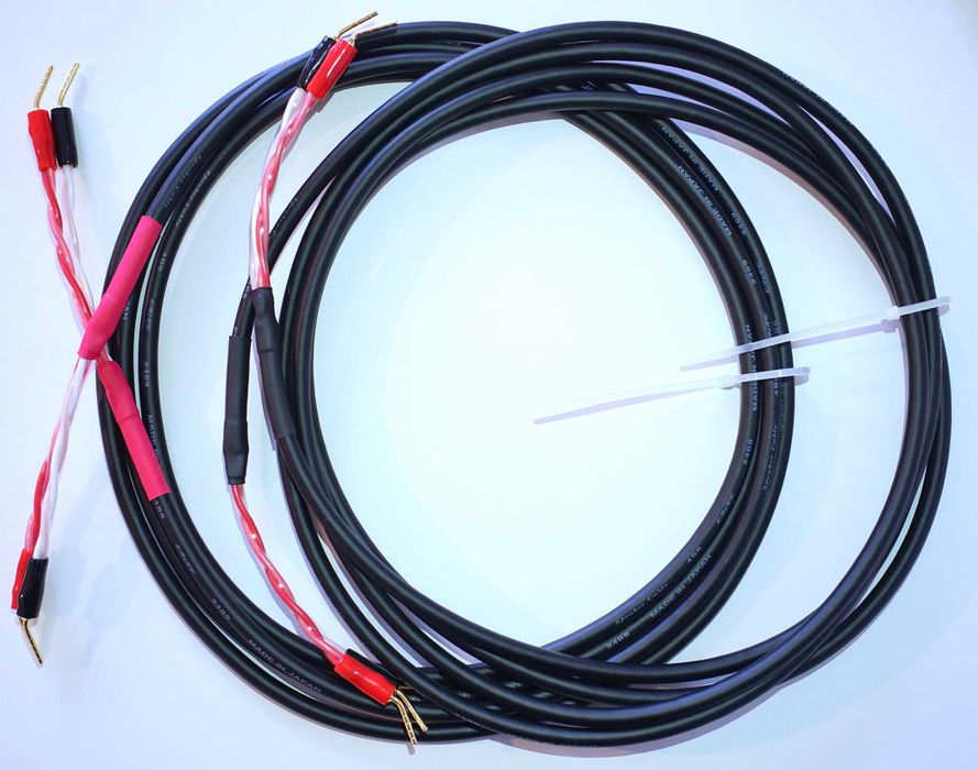 Canare Japan - Cabluri audio boxe 3m lungime mufe PIN, QUAD