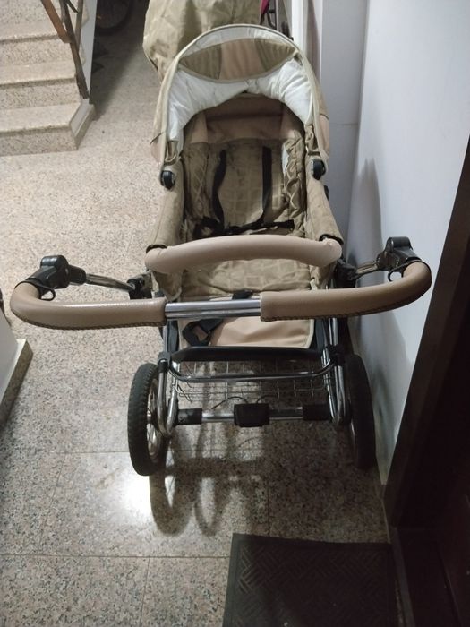 Cărucior bebe 2 în 1 cu landou mare – 500 lei