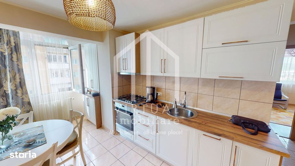 Apartament de vanzare in Sibiu cu 3 camere 65 mp utili, bloc cu lift