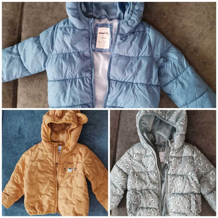 Бебешки якета р-ри 74, 80