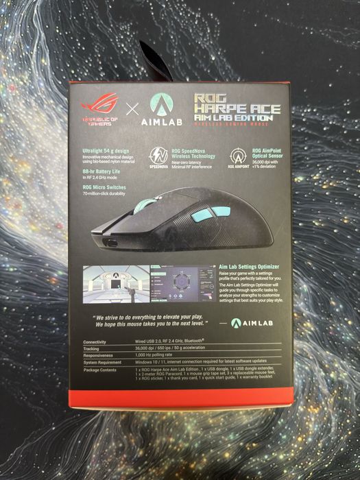 ROG Harpe Ace Aimlabs Edition - mouse gaming