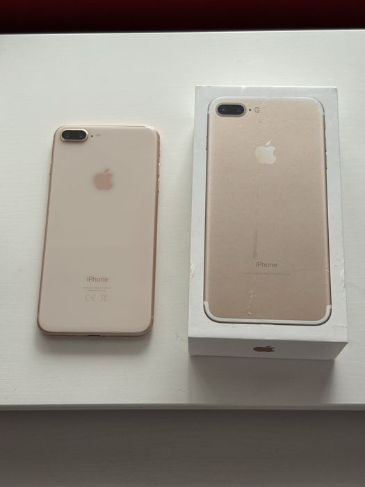 iPhone 8 Plus 64 gb, Gold, impecabi, baterie 97%