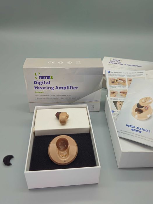 Слухов апарат (дигитален мини усилвател на слуха) магнитно зарядно