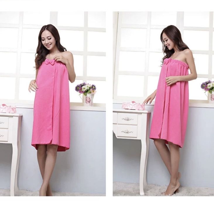 Махровое халат полотенце