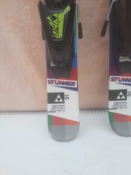 Карвинг детски ски Fischer Stunner 91см.