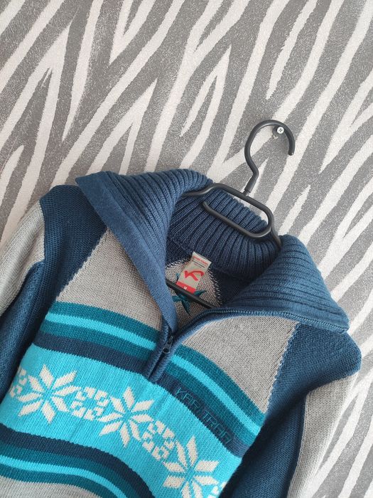 Пуловер KARI TRAA 50% вълна размер М