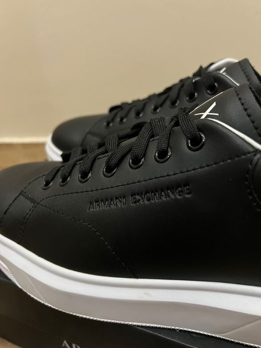 Кожени маратонки Armani Exchange