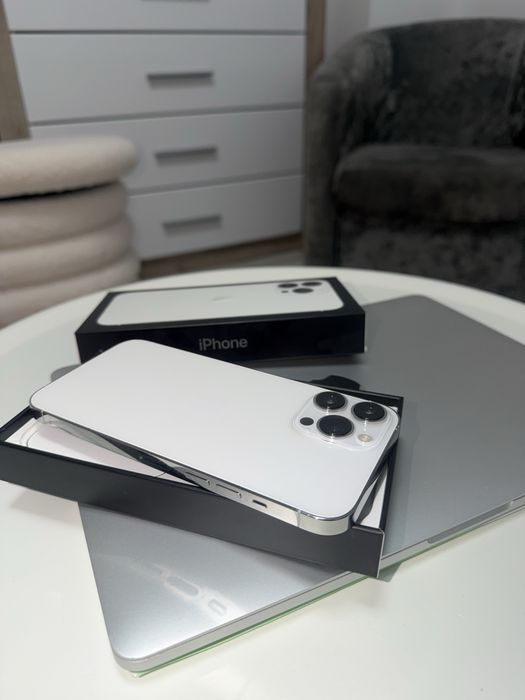 Iphone 13 pro max silver impecabil !
