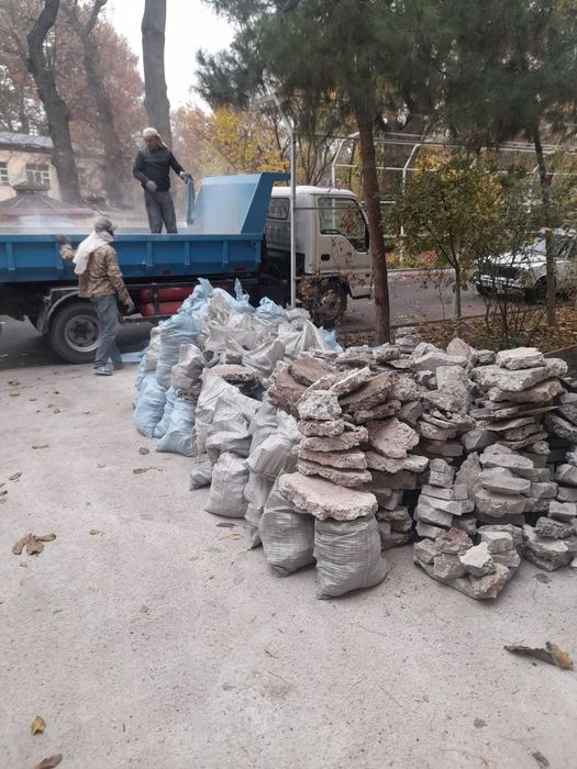 Musor olib ketish xizmati Qurilish materiallari yetkazib beramiz