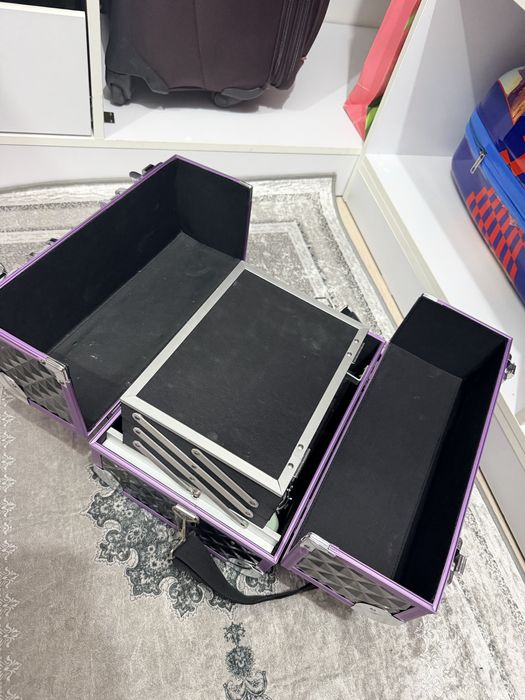 Чемодан для косметики бьюти кейс