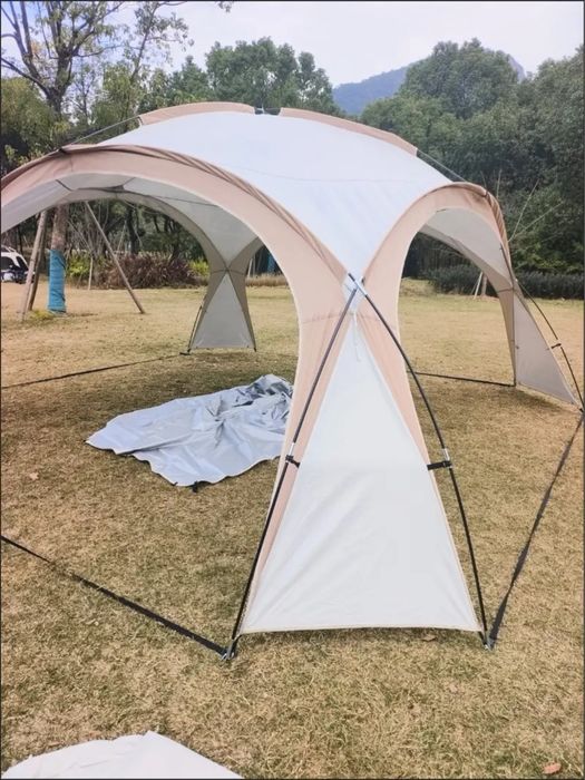 Уличный шатер-тент для отдыха и пикника 420×420×240 см  удобно