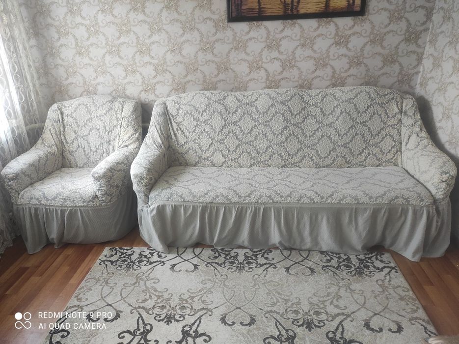 Диван раскладной+кресло