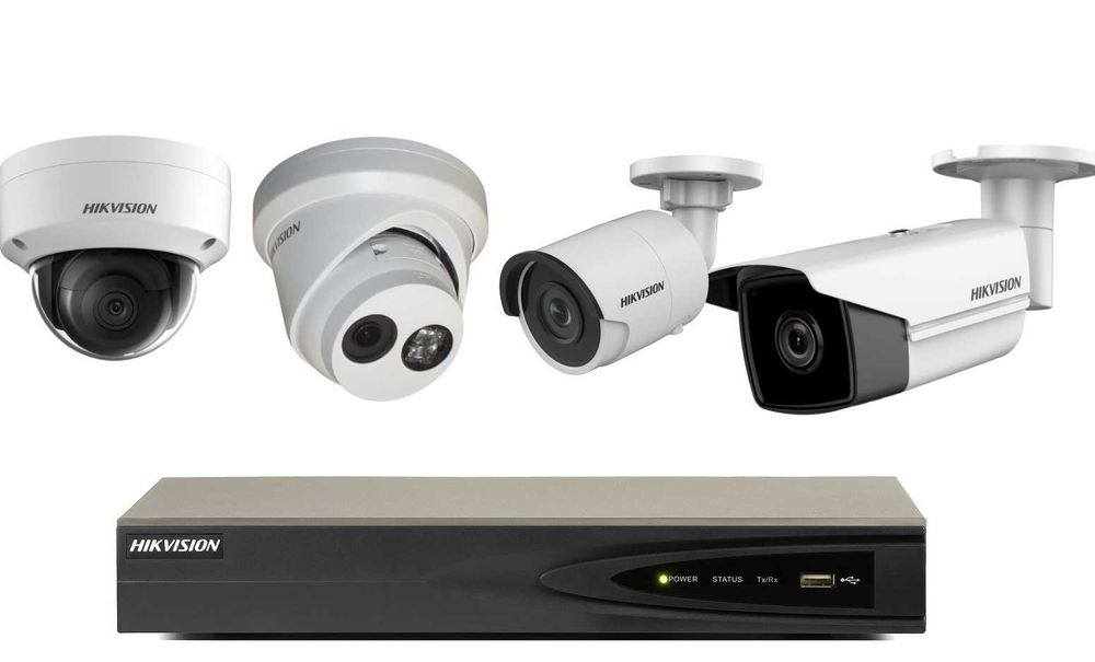 Видеонаблюдение камери и DVR Hikvision