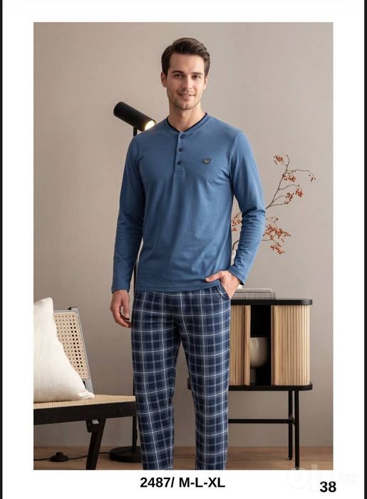 Pijama va uy kostyumi(100% paxta). Пижама и домашний костюм 100%хлопок