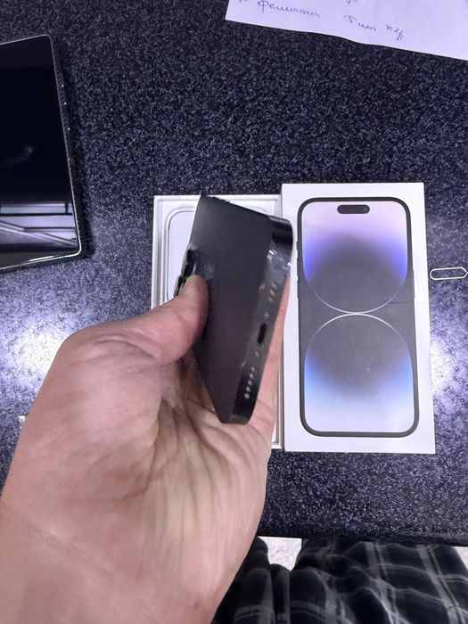 iphone 14 pro pamit 128g holati yahwi karopka dak bor oqip tel qlila