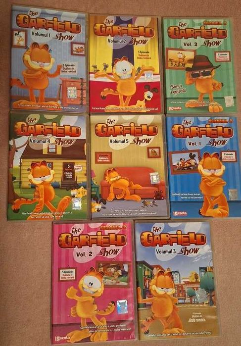 Garfield Colectie DVD Sezonul 1+2