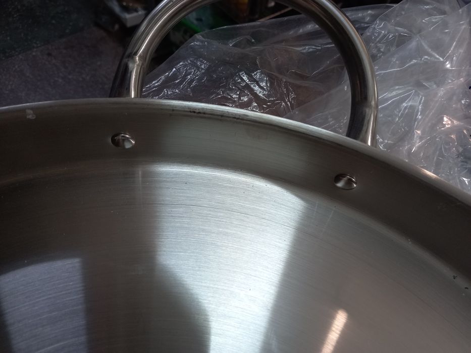 Tavă/ grill, înox alimentar 55 cm x 5,5 cm