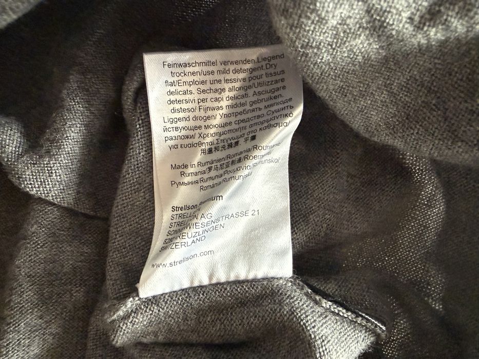 100% мерино вълна Strellson Merino Wool  Sweater ОРИГИНАЛ пуловер M-L