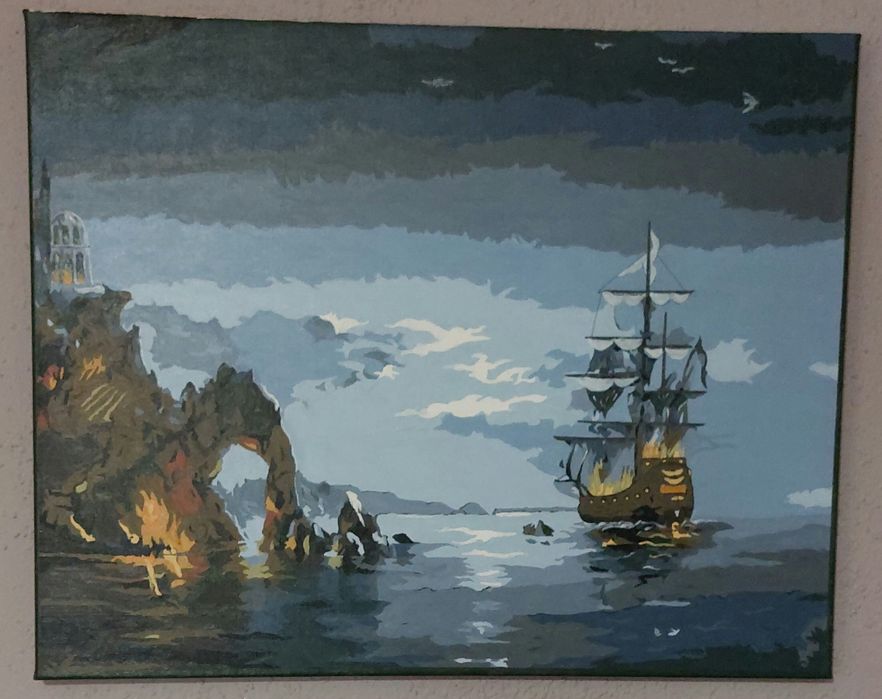 Картини ръчно рисувани с акрилни бои