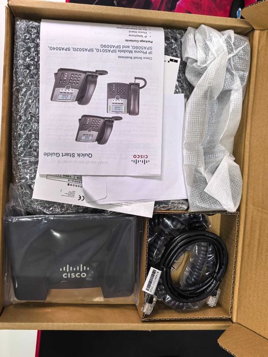 De vânzare Telefon IP Cisco SPA504G – NOU, SIGILAT